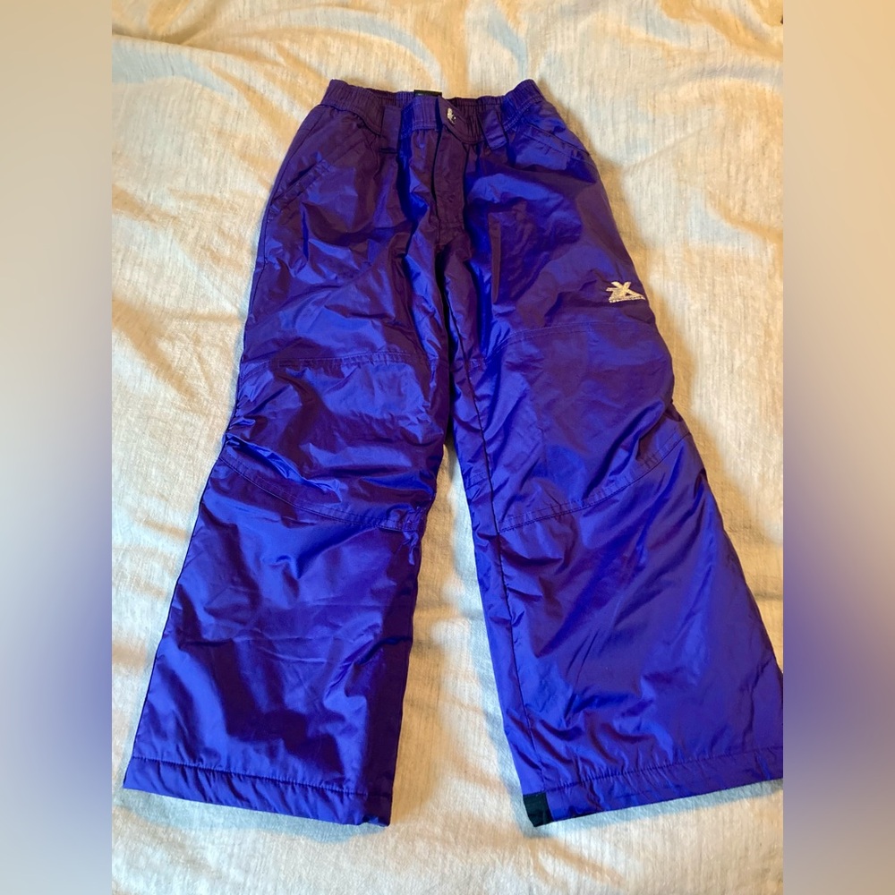 Purple snow pants zero xposur 5/6